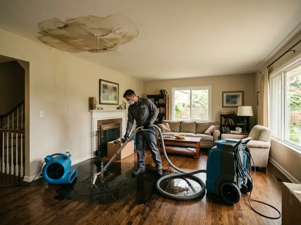 attic-pipe-burst-ceiling-drip-008 — frequently asked questions, Water Damage Restoration & Carpet Care in Selma, NC